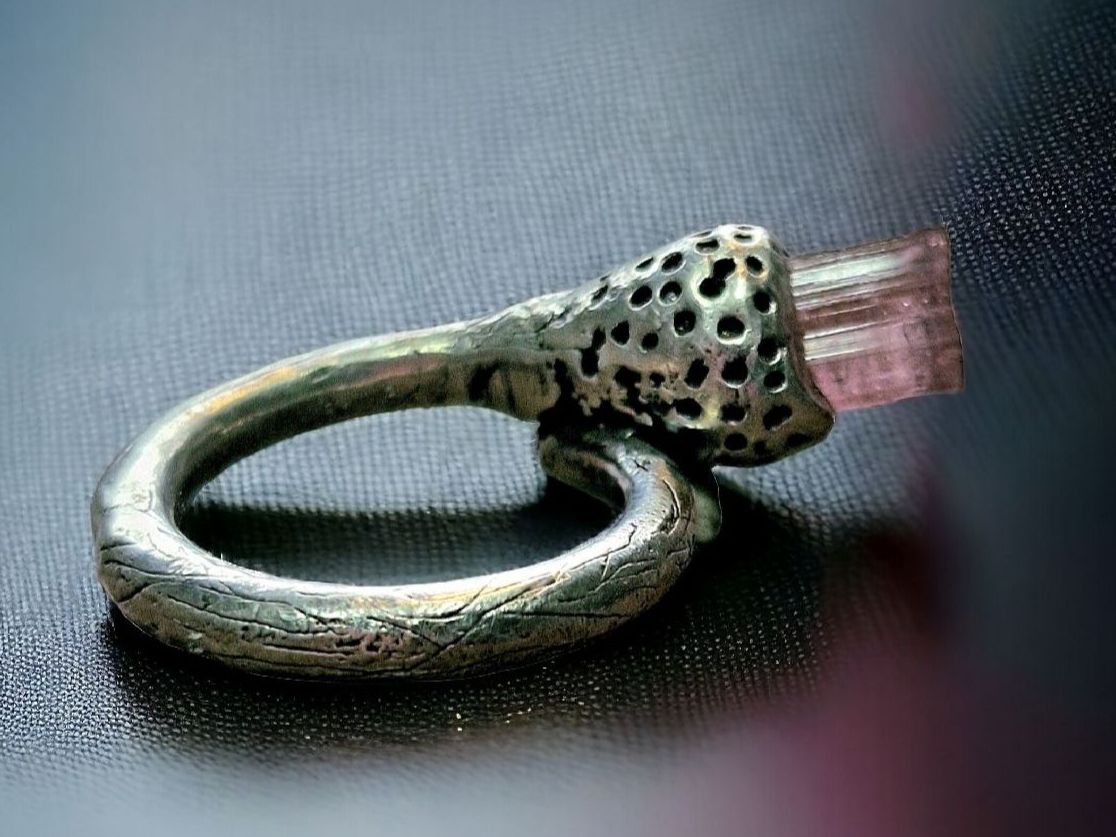 Ringe: Ring Silber mit rosa Turmalin, Gr. 54.5 – Neu und originalverpackt aus Aarau von Schmuckhoehle_MD 1