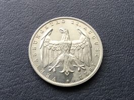 Drittes Reich 3 Reichsmark 1922 A unzirkuliert