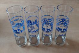 4! Bier Gläser; Gallus Beer "Alpaufzug"/"Geissenpeter" , 6dl
