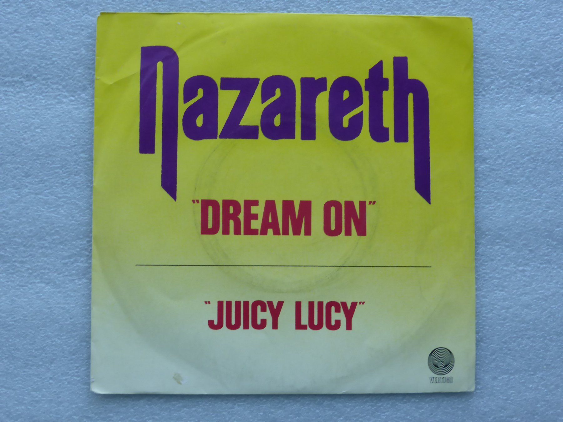 Dischi in vinile: Vinyl Single   NAZARETH – Usato da Küssnacht am Rigi venduto da Mondkinder