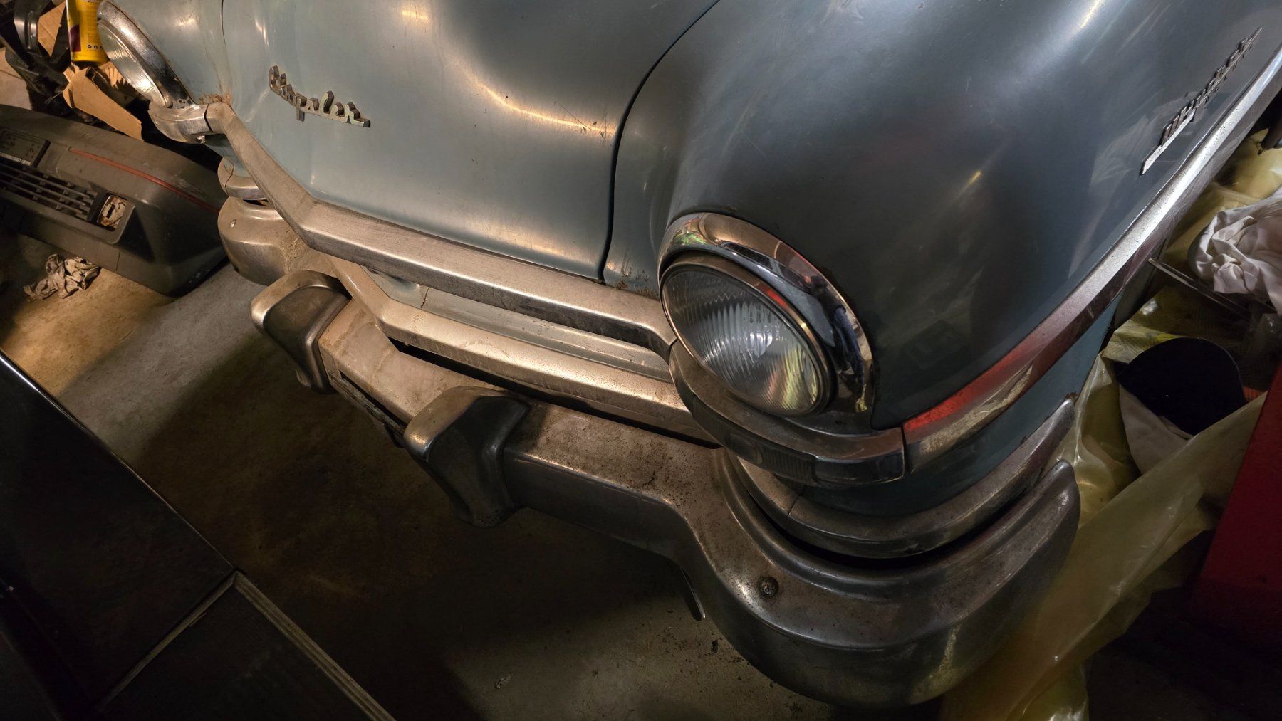 Chrysler Automobili: Oldtimer Chrysler Windsor Deluxe ca. 1954 zu verkaufen – Difettoso da Bäriswil BE venduto da aki_77w9 2