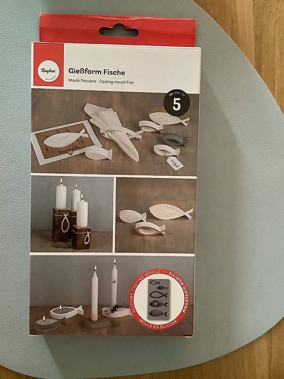 Bastelsets: Silikon Giessform Fische – Gebraucht aus Winterthur von PeMaWin