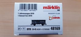 Märklin Insider-Jahreswagen Spur H0 2019 Art.Nr. 48169
