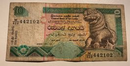 Sri Lanka 10 Rupees 2004