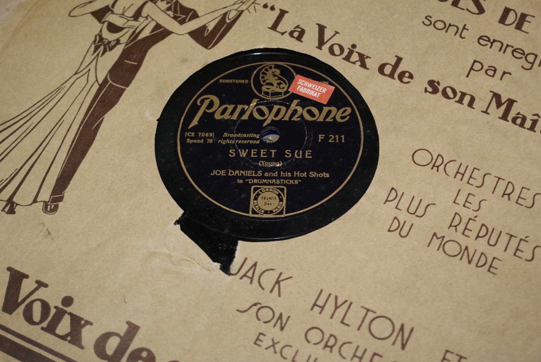 Dischi in vinile: (23) 7 schellack Platten blue,forx usw – Usato da Buchs AG venduto da schwippschwapp 1