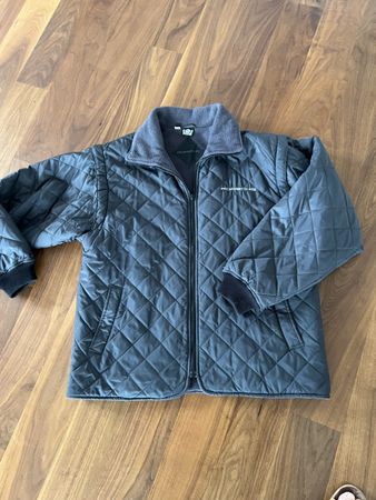 Porsche Jacke Steppjacke Übergangsjacke grau/anthrazit