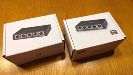 2× Ubiquiti EdgeRouter X (ER-X) – 1x neu / 1x gebraucht