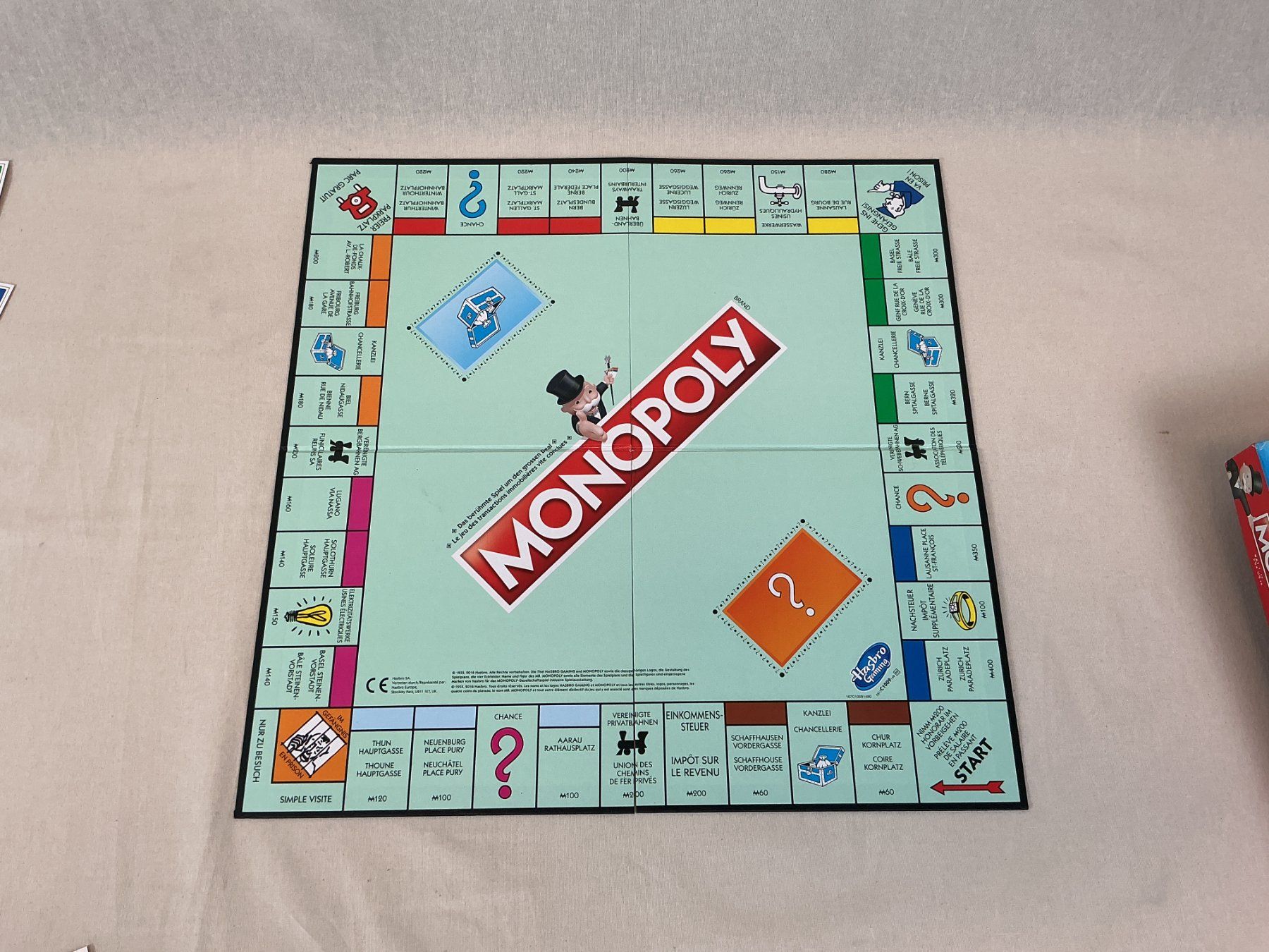 Hasbro Giochi: HASBRO GAMING MONOPOLY Swiss Edition – Usato da Richterswil venduto da Restwert_Richterswil 1