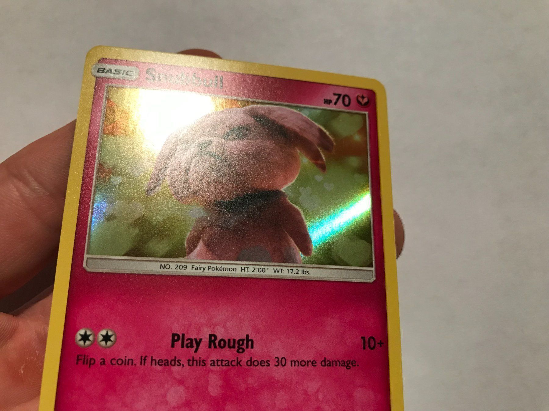 Pokémon Carte collezionabili: Snubbull holo Detective Pikachu – Nuovo (secondo la descrizione) da Hagendorn venduto da Pokecollectorch 3