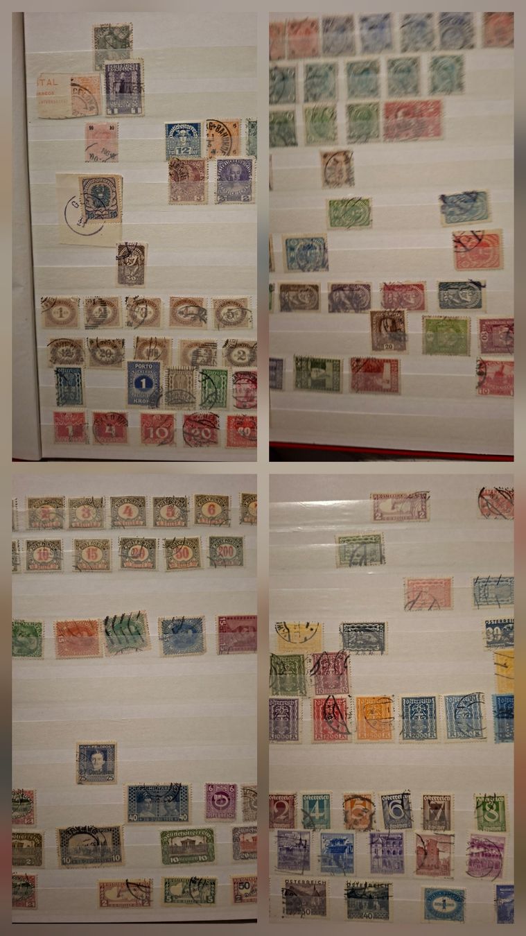 Tutti i francobolli: Briefmarkensammlung Österreich – Usato da Balgach venduto da SIMEON27