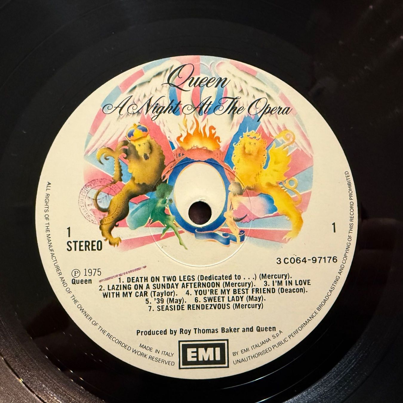 Dischi in vinile: QUEEN - A NIGHT AT THE OPERA – Usato da Zürich venduto da fehlton 4
