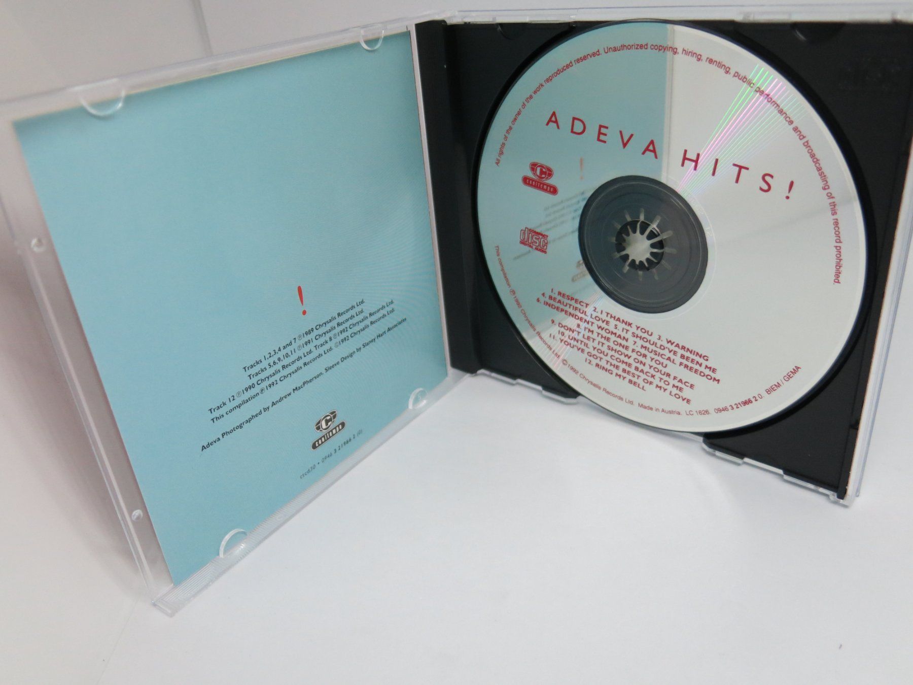 CD: CD Adeva – Hits! – Usato da Ernetschwil venduto da luisvonerni 1