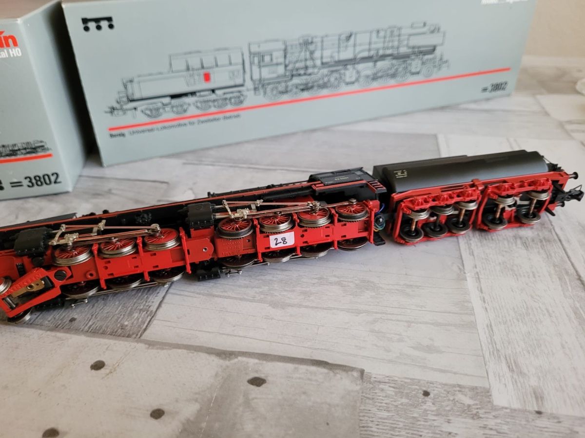 Märklin Modellini di ferrovie: Märklin HO 3802 Dampflok digital – Usato da Steffisburg venduto da susello 2