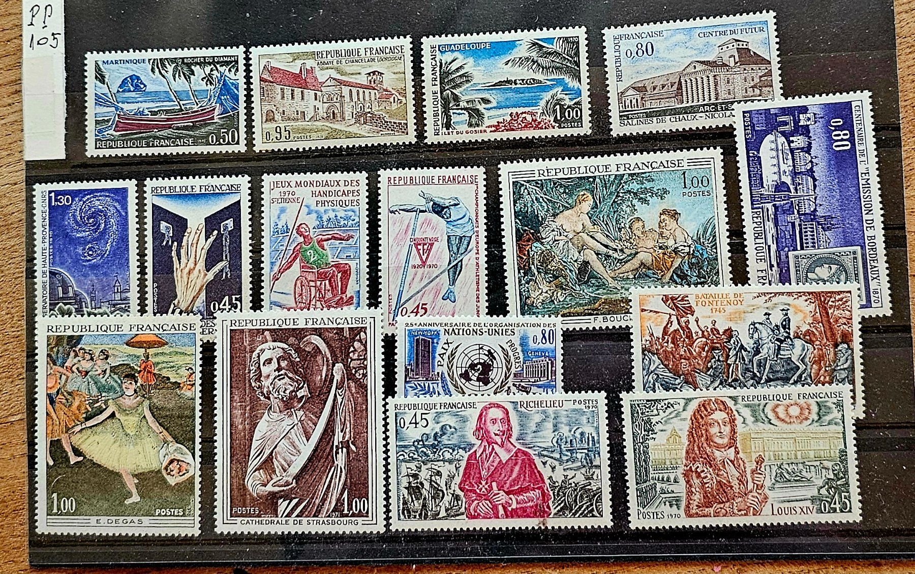 Tutti i francobolli: FRANCE timbres neufs ** – Nuovo (secondo la descrizione) da Les Valettes venduto da Nuba1