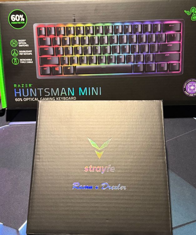 Razer Huntsman Mini & Stryfe Keycaps RxD - Digga Wezon 60% (Gebraucht ...