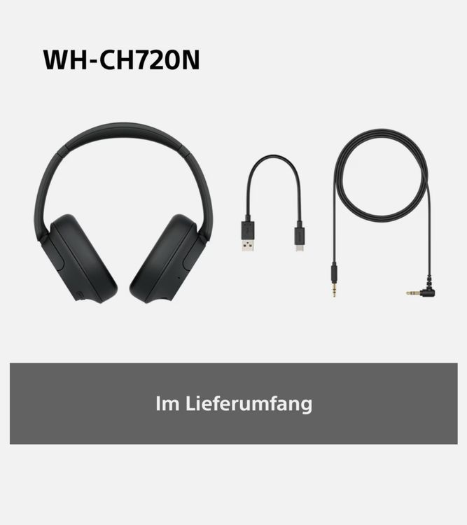 Sony Kopfhörer: Sony WH-CH720N NC, 35 h, Kabellos – Neu und originalverpackt aus Winterthur von Pcline1 3