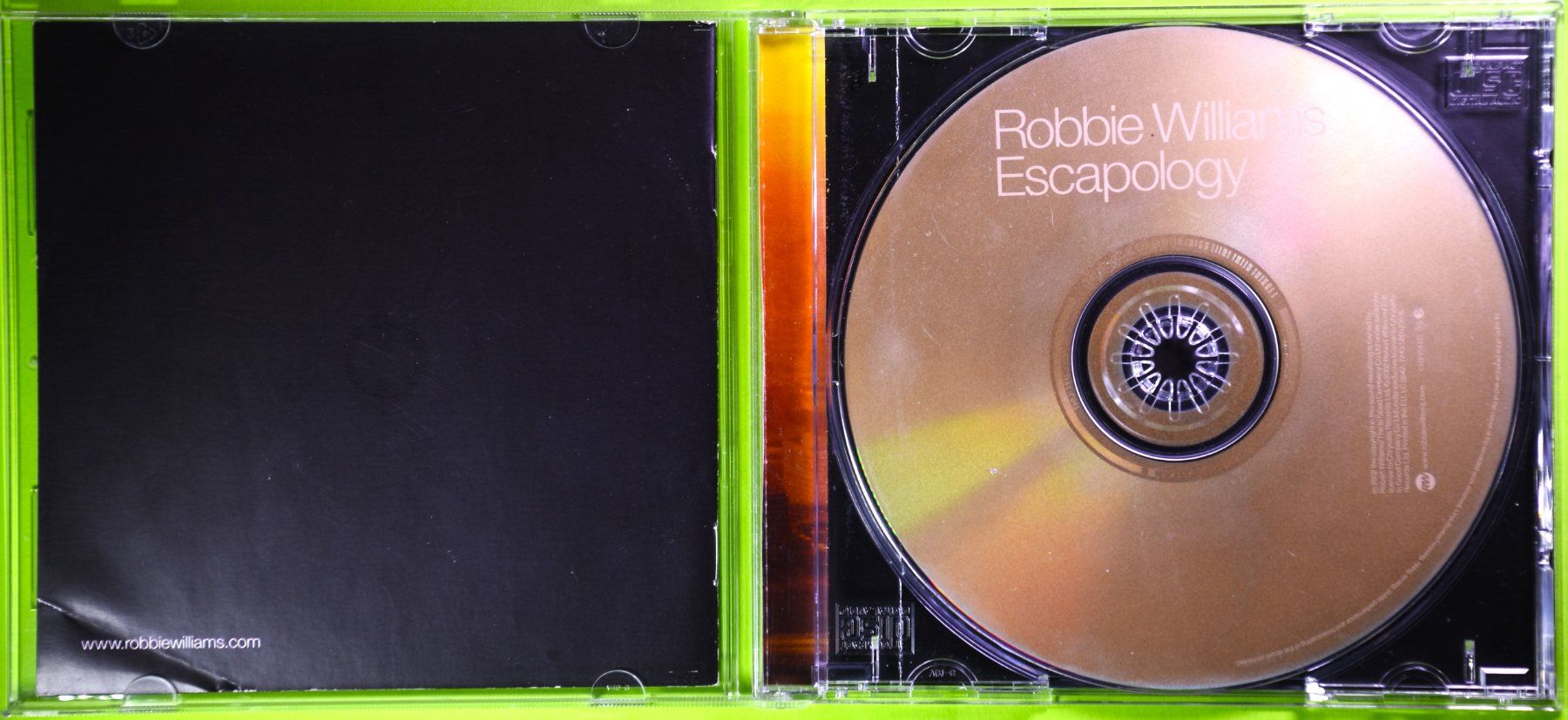 CD: ROBBIE WILLIAMS   /   ESCAPOLOGY  /  NEUWERTIGE CD ! – Nuovo (secondo la descrizione) da Luzern venduto da piro12 2