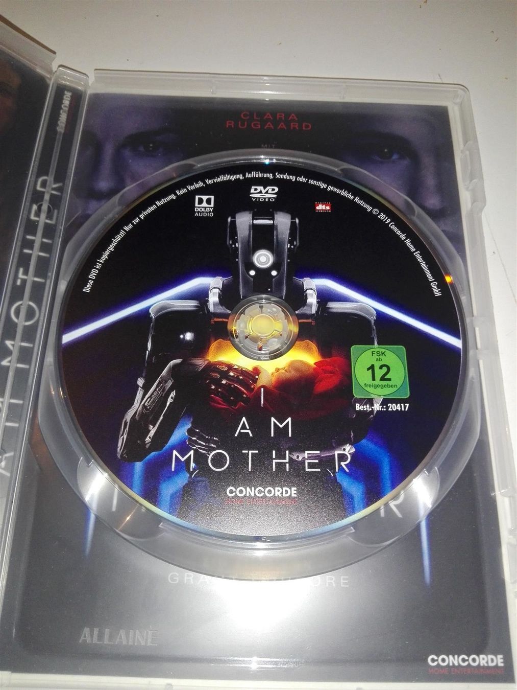 Tutti i DVDs: I am Mother                                          ©'2019 – Usato da St. Gallen venduto da elk2021 2