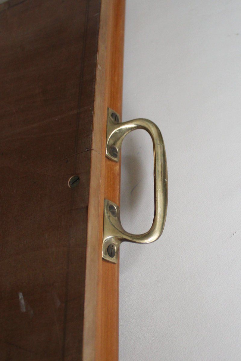 Piatti di portata: Serviertablett Tablett Holz geschnitzt, vintage – Usato da Weggis venduto da Mylemontree 1