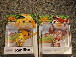 Amiibo Animal Crossing: Melinda & Eufemia, neu & OVP!