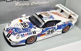 1:18 PORSCHE 911 GT1 #25 WINNER LE MANS 1996 UT MODELS RARE