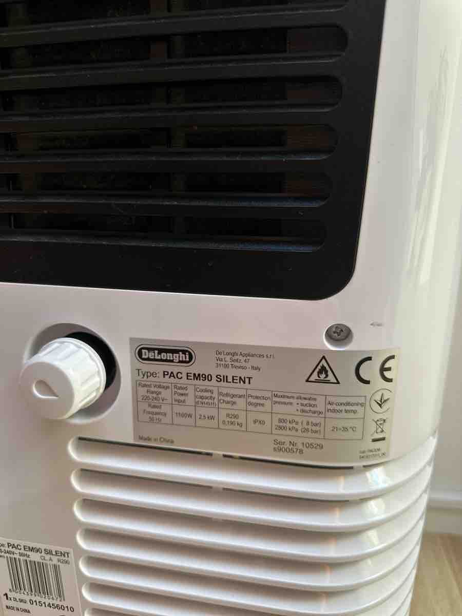 De'Longhi Condizionatori: Klimagerät DeLonghi PAC EM90 Silent – Usato da Detligen venduto da Yaenu_8 2