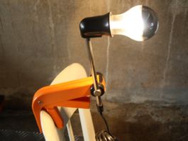 VINTAGE 70er ROWI KLEMMLAMPE LAMPE MAX 500 WATT E27