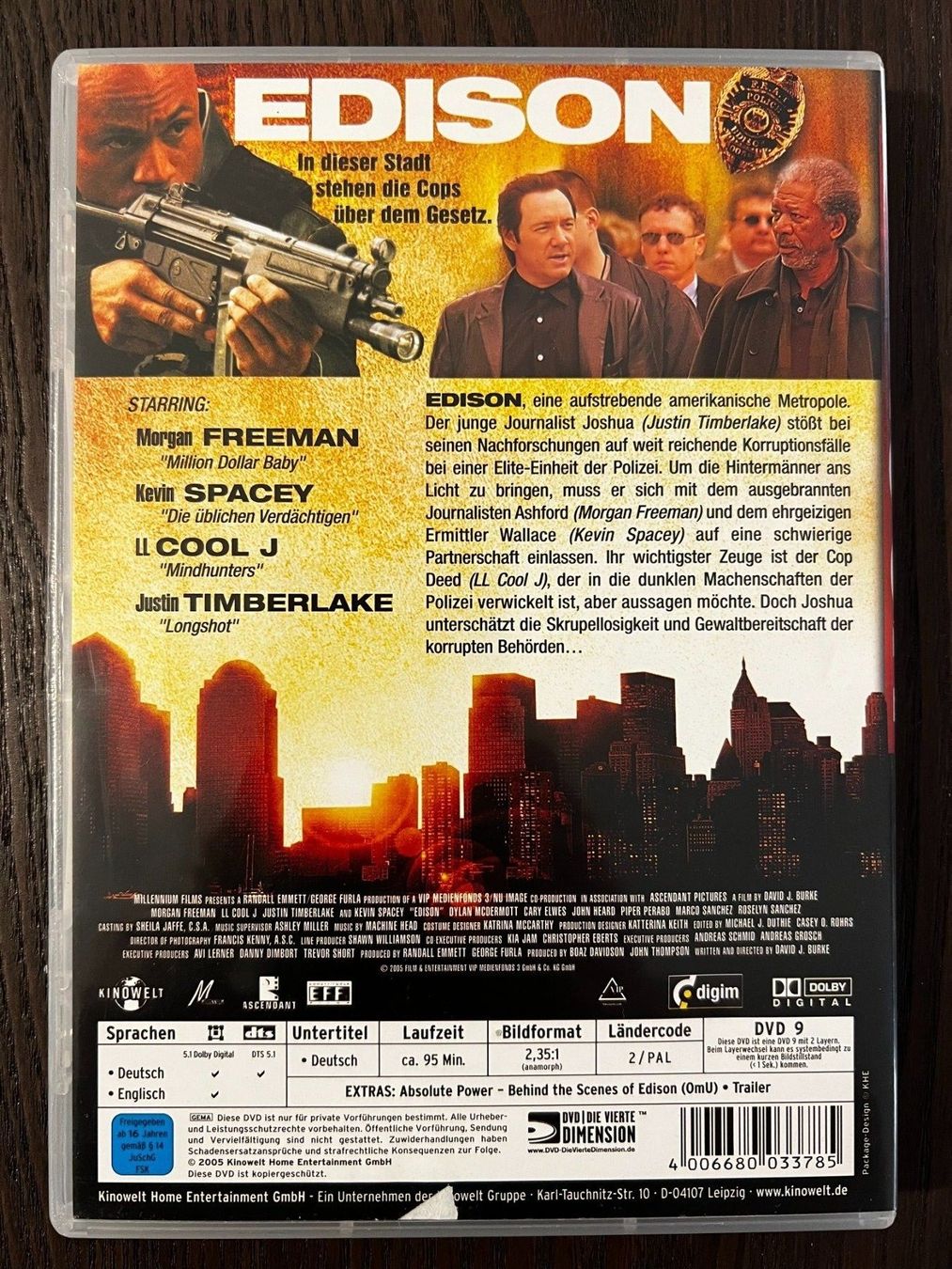 Alle DVDs: Edison – Gebraucht aus Zürich von FilmFreunde 1