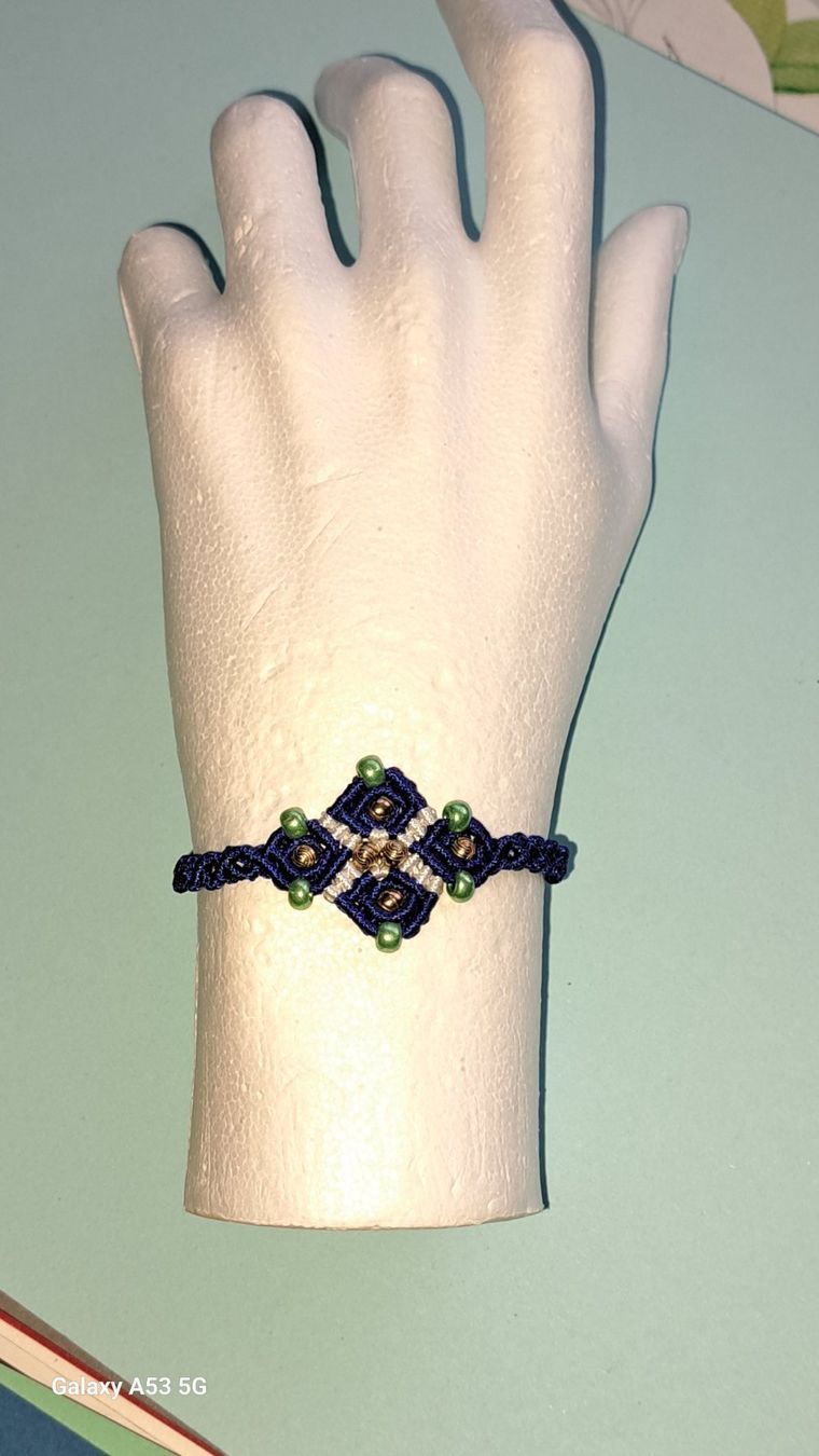 Bracciali & Braccialetti: Makramee Armband – Nuovo (secondo la descrizione) da Plagne venduto da Reticulum01 4
