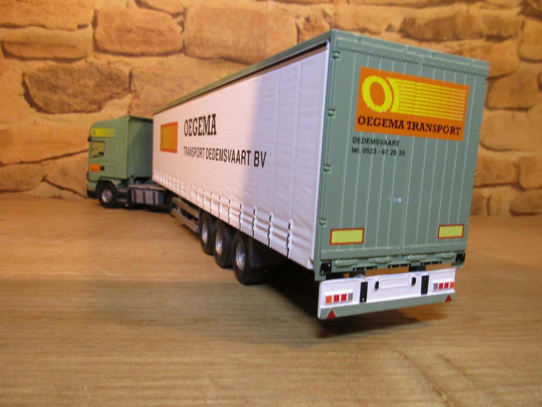 Tekno Modellbausätze & Standmodelle: Tekno  1:50  Scania  124  Oegema – Gebraucht aus Ennetmoos von Truckdiver 4