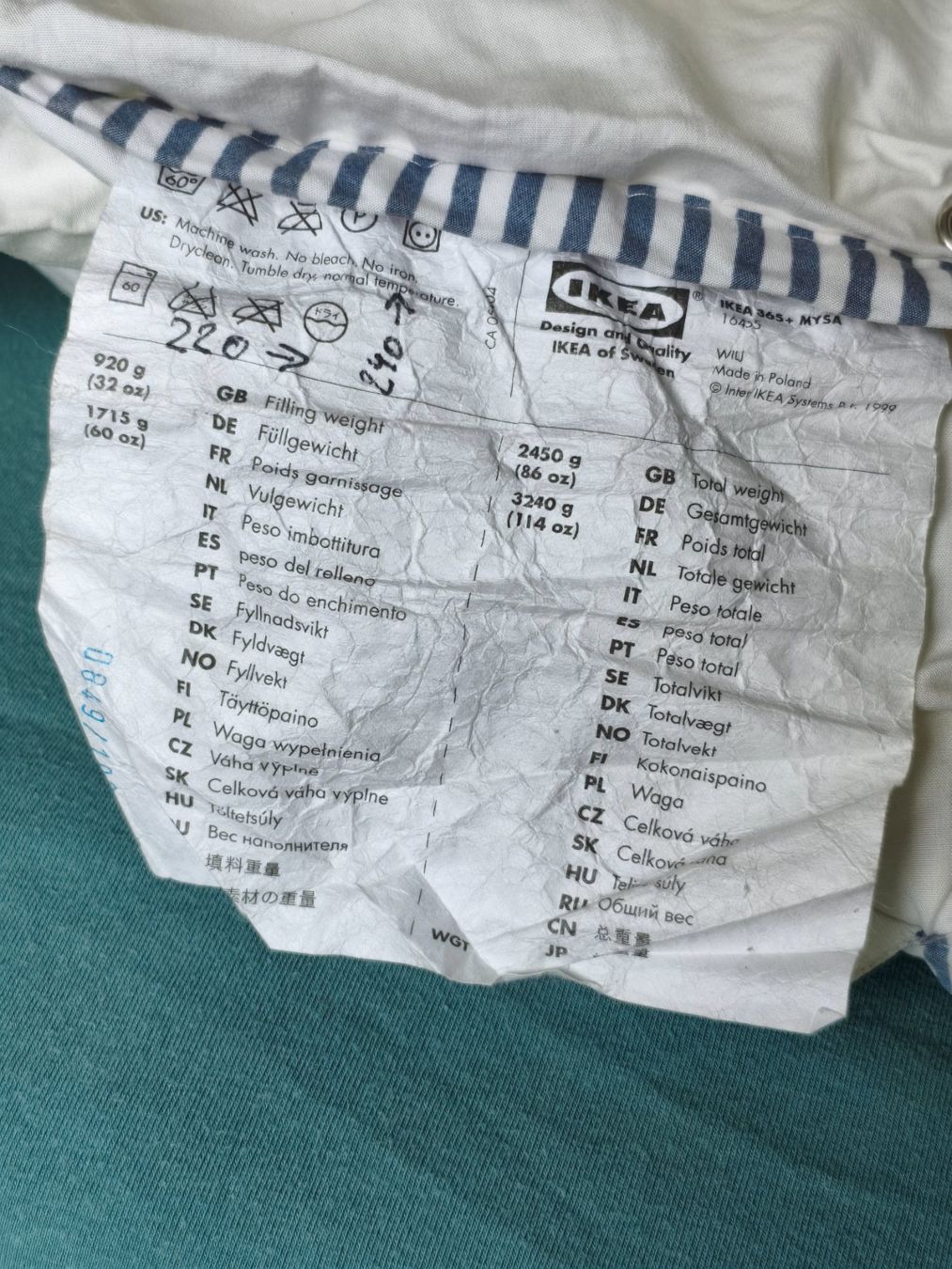 Ikea Coperte: Ikea 365+ Bettdecke – Usato da Binningen venduto da Ha-nes 4