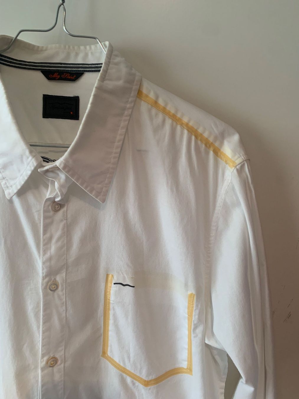Hugo Boss Camicie: Handcrafted Boss "Orange" Hemd Vintage (Gr. M) – Usato da Rüschlikon venduto da Brixen07