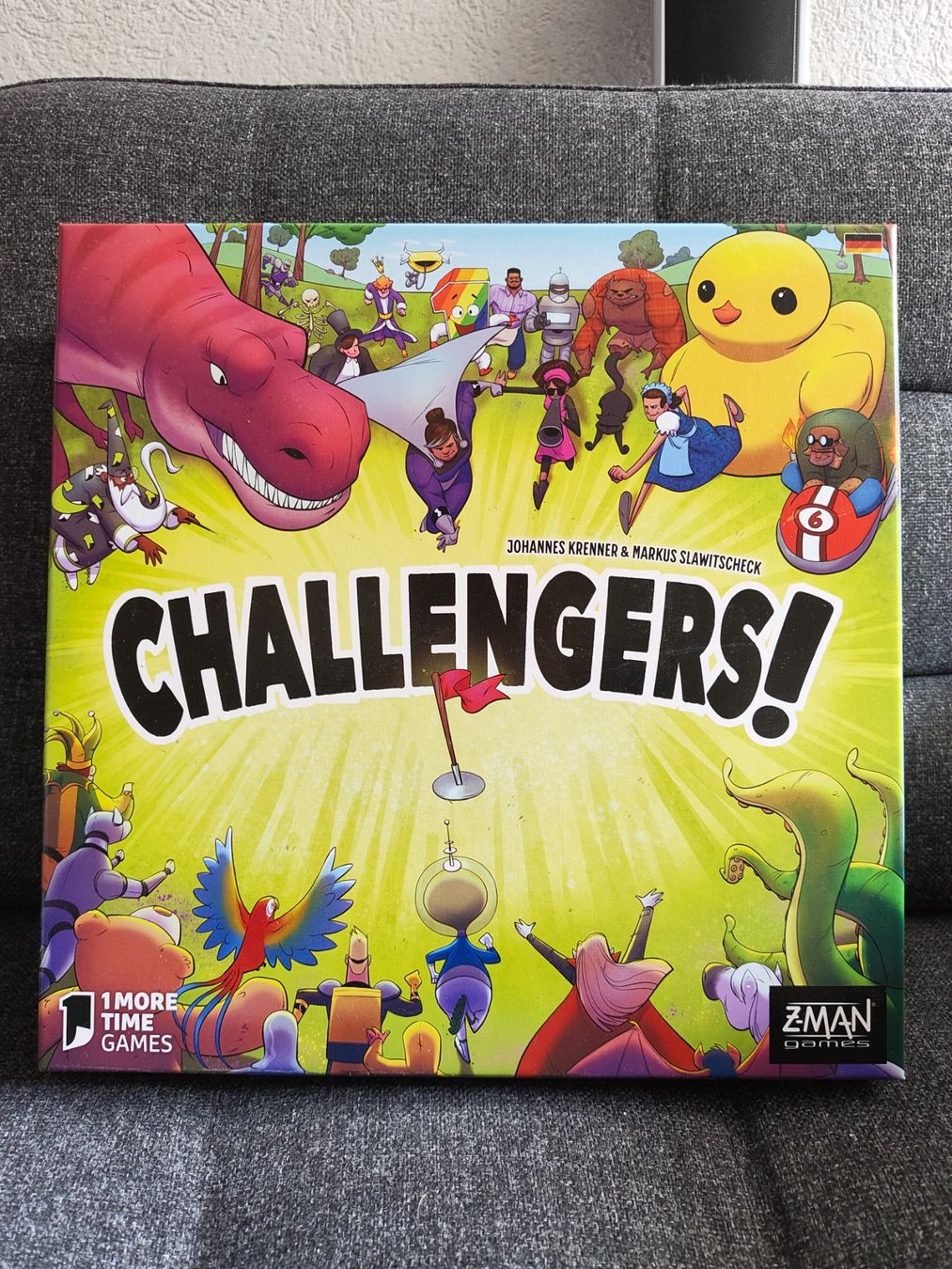 Giochi: Brettspiel CHALLENGERS neuwertig – Usato da Niederrohrdorf venduto da MystoganZ