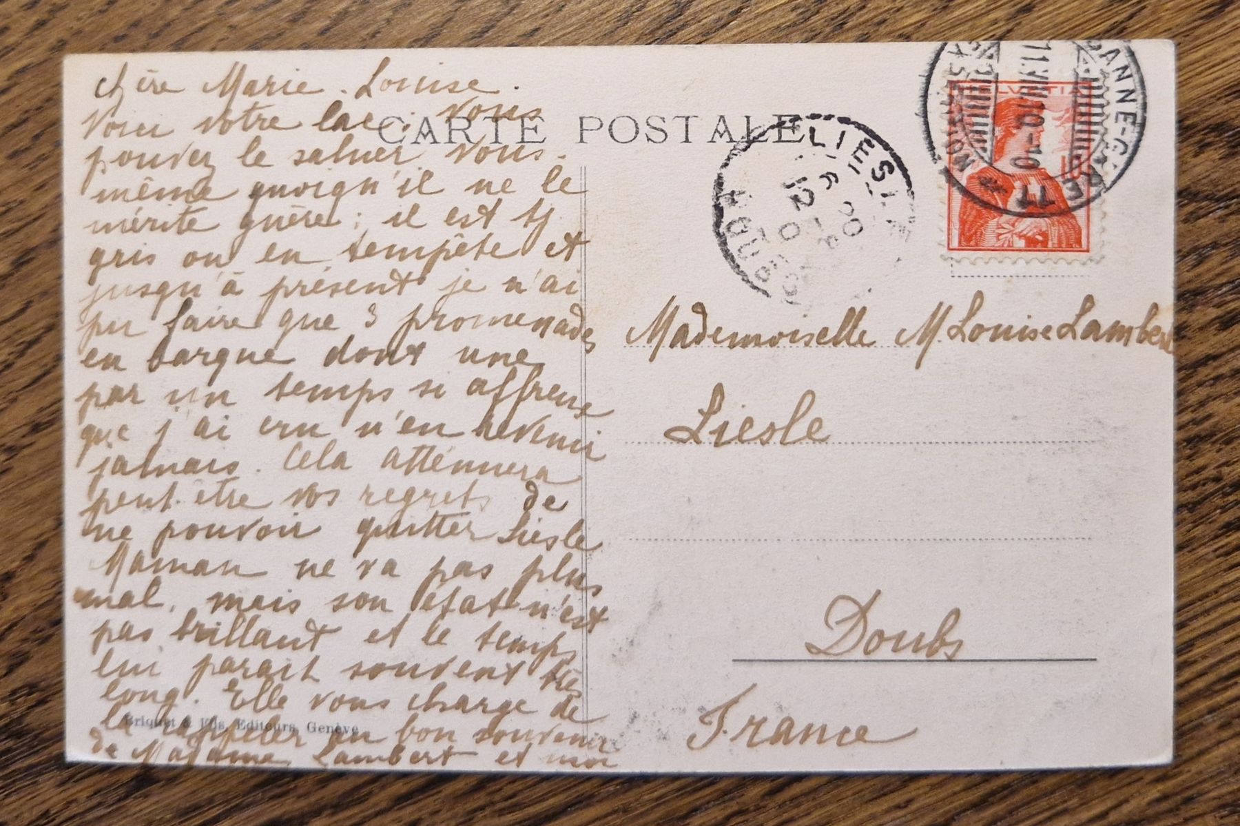 Cartes postales: Schloss Chillon 1910 – D'occasion à Ebikon par Donar50 1