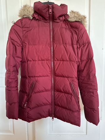 Tommy Hilfiger Down Jacket Women's XS Red Winter
