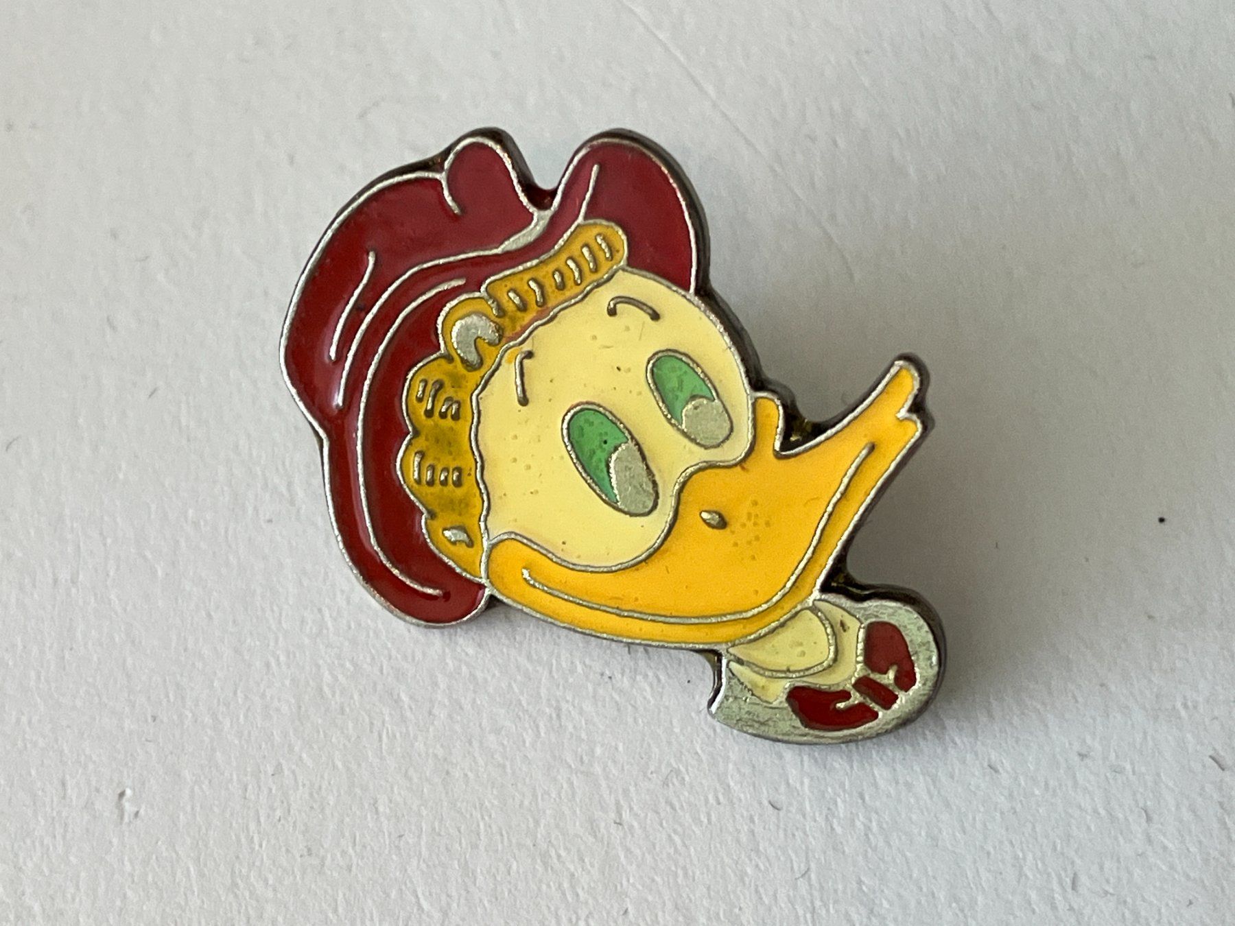 Plaketten & Abzeichen: 1 Pin Gustav Gans  – Gebraucht aus Basel von djwwpp