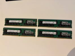 HP 128GB DDR4 ECC Registered RAM (4×32GB) – PC4-2133P – SKhy