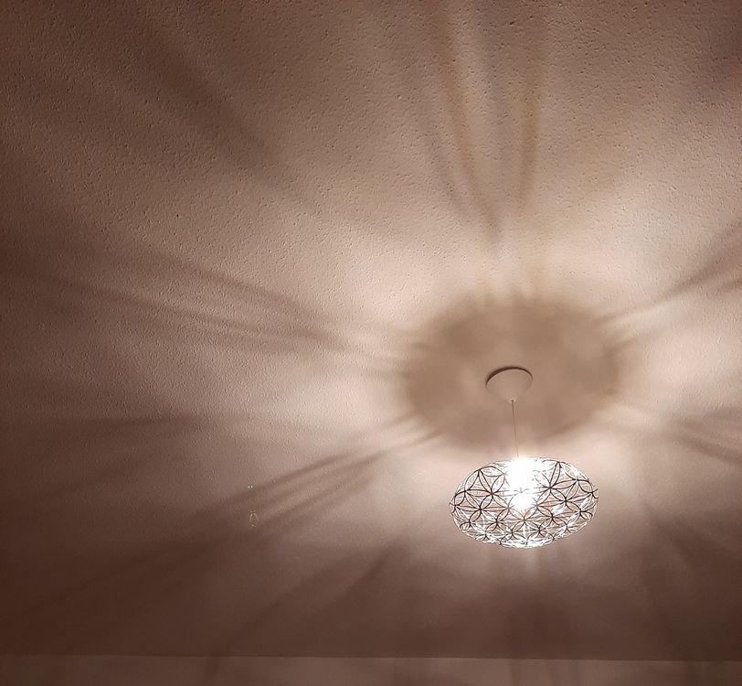 Lampe Blume des Lebens | Kaufen auf Ricardo