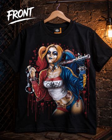 Harley Quinn T-Shirt, Grösse M, Rock Eagle