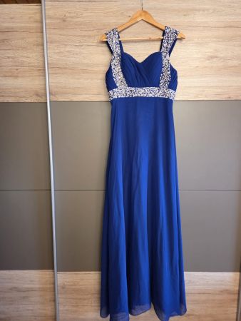 Abendkleid Blau - Grösse 42/44
