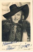 Maria Paudler 1903-90 Autogramm signiert Vintage Foto 9x14cm
