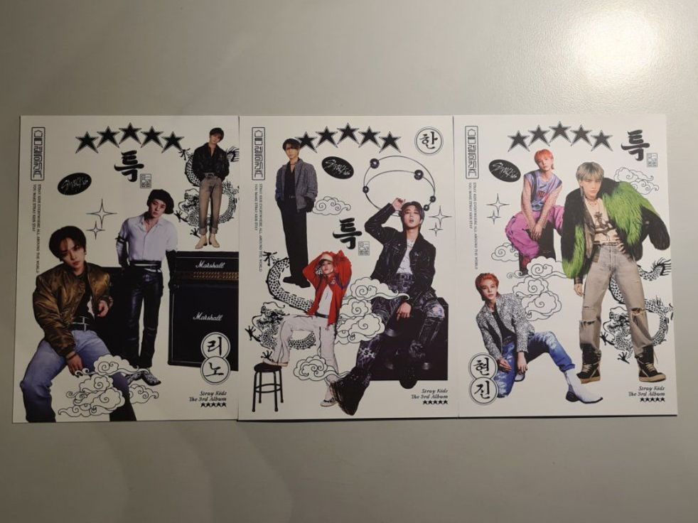 Stray Kids 5-Star S-class Album A B C ver. mit inclusions (Neu (gemäss ...