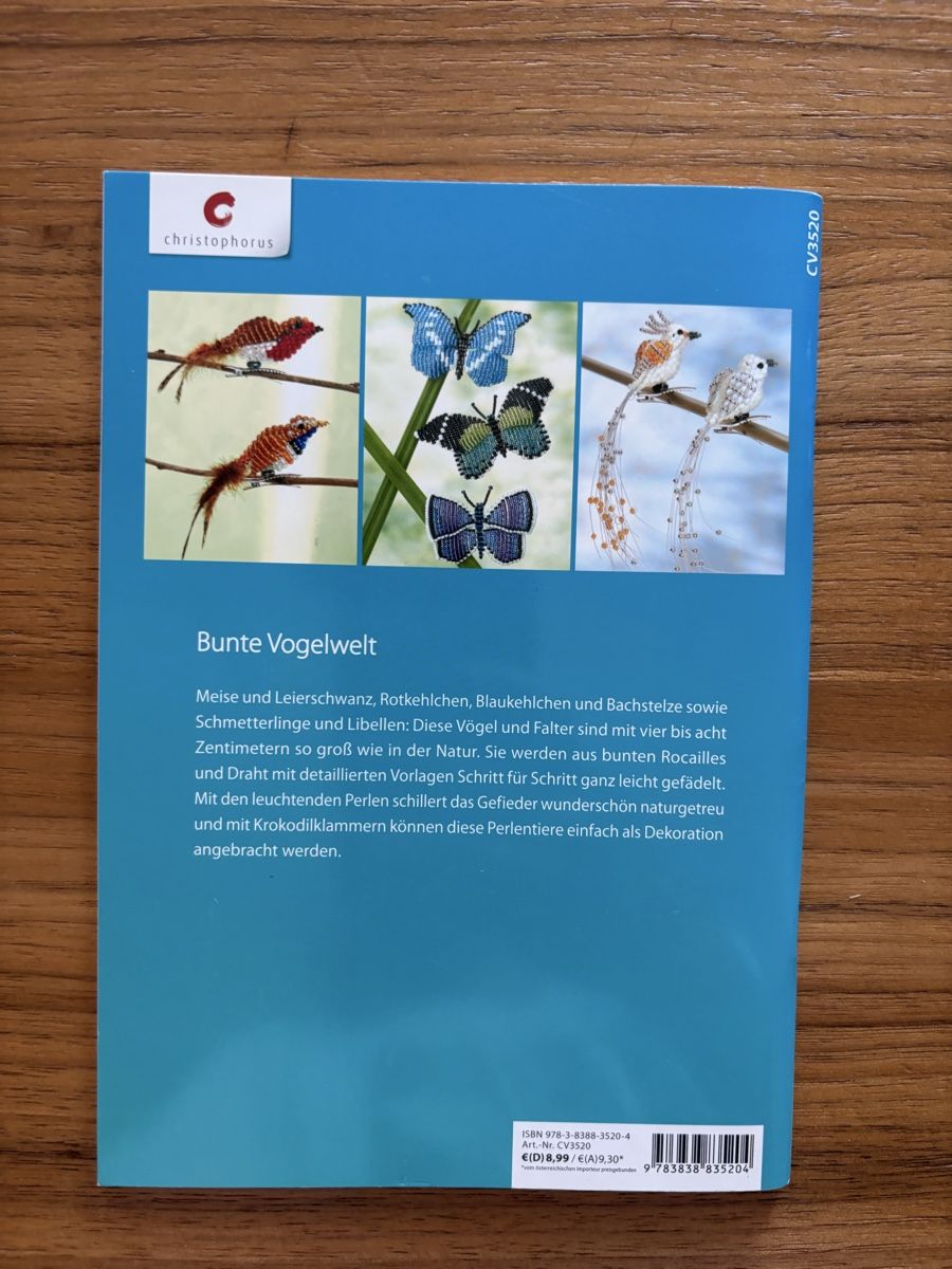 Libri: Perlen tiere Vögel & Schmetterlinge Buch – Usato da Kestenholz venduto da marina_w01 1