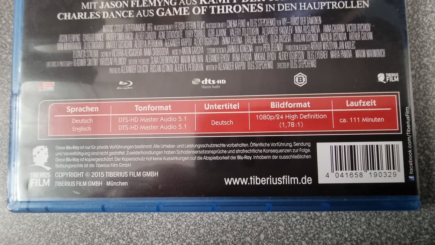 Tous les DVDs: Blu Ray - Fürst der Dämonen – D'occasion à Oetwil am See par fineli2 1