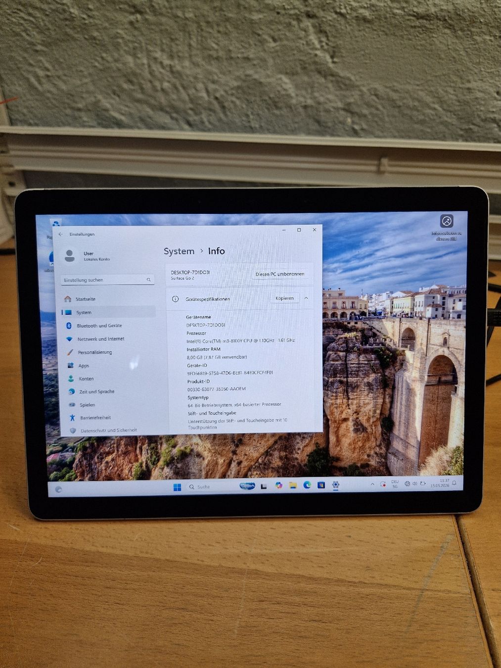 Microsoft Tablet PC: Microsoft Surface Go 2 1926 128Gb DEFEKT  – Difettoso da Adliswil venduto da SaveElektro