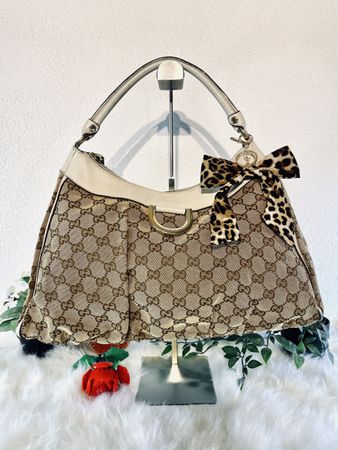 Gucci Handtasche beige braun, 100% original, preloved