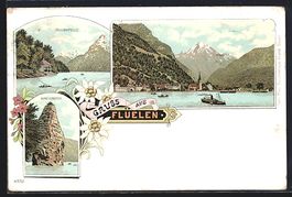 Litho Fluelen, Schillerstein, Tellskapel