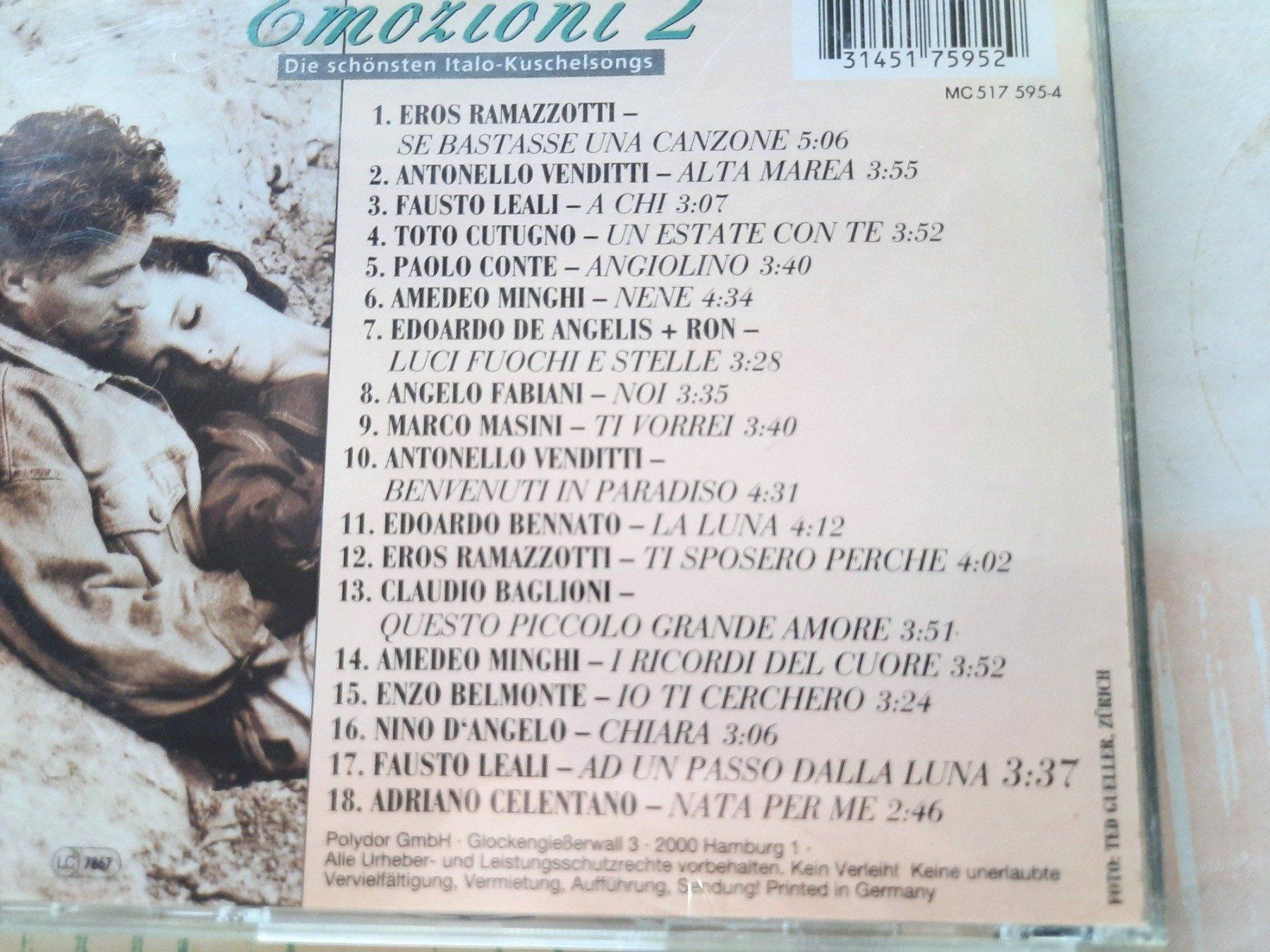 CD: Cd Emozioni 2 – Usato da Pully venduto da bro_n52j 2