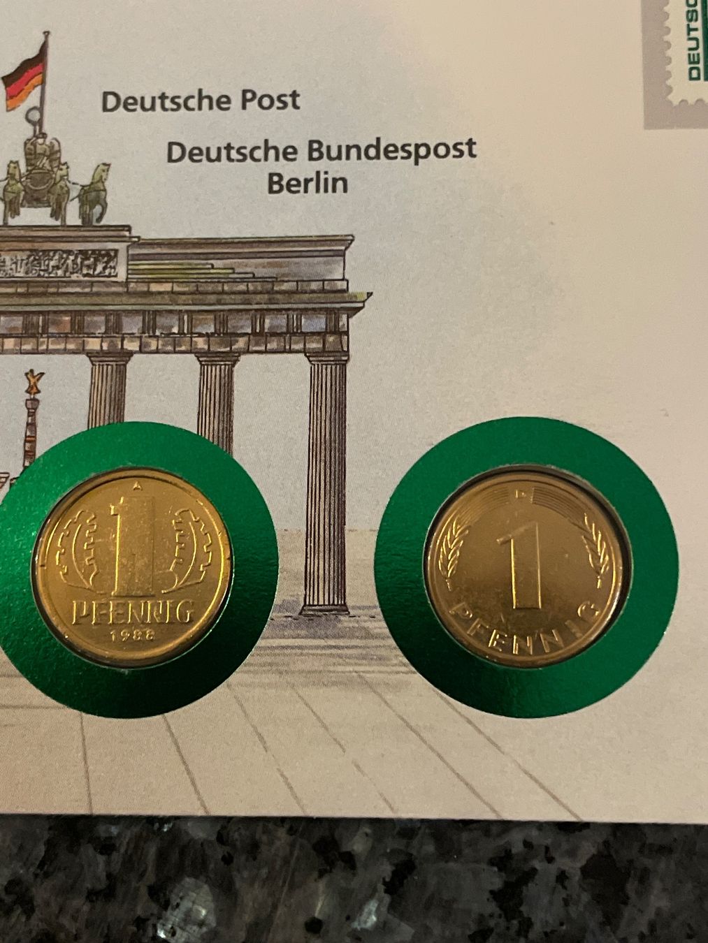 Tutti le monete: Numisbrief Letztags-Stempel Deutsche Post – Nuovo (secondo la descrizione) da Schlossrued venduto da Julio25 1
