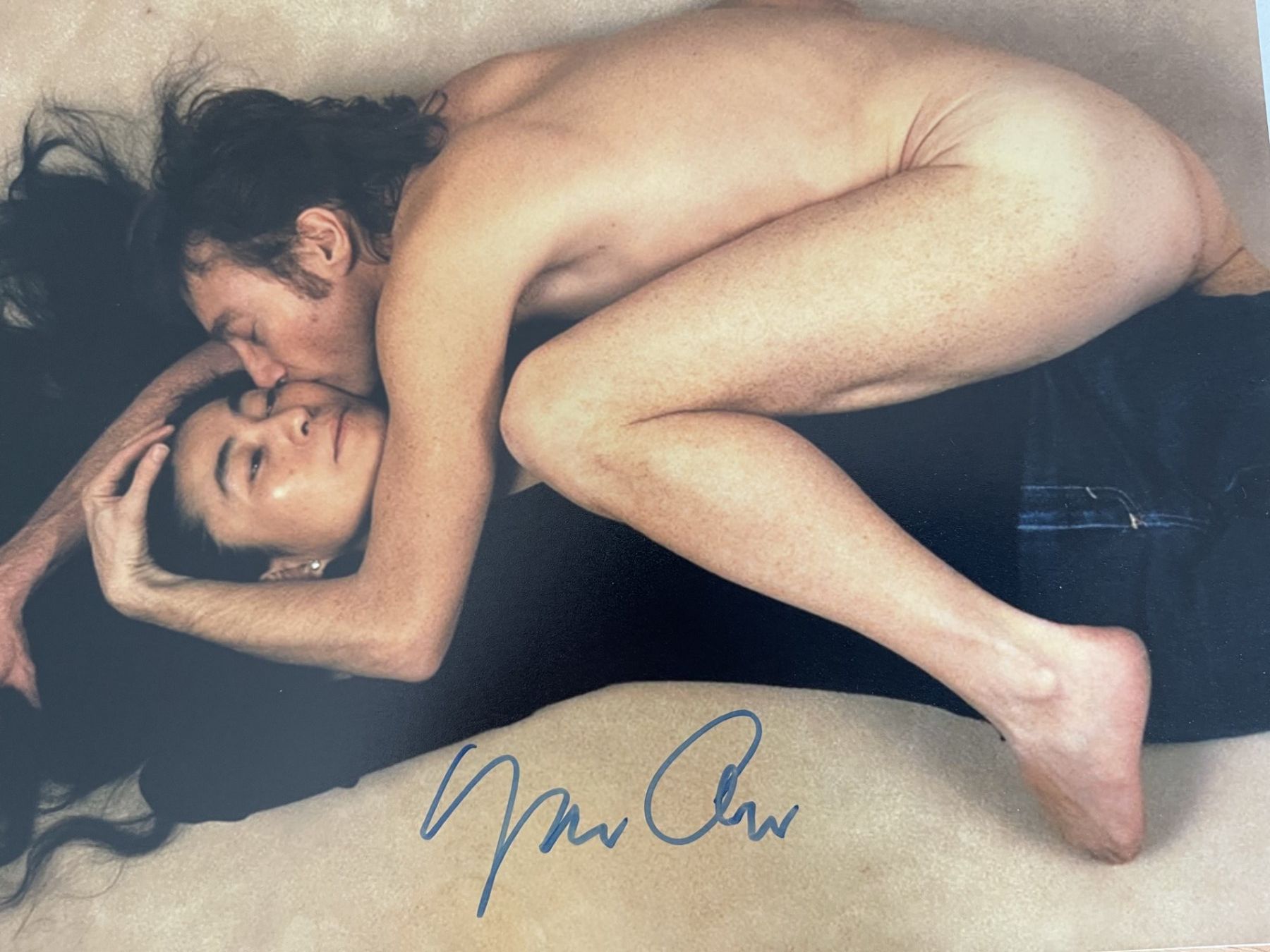 Autografi: YOKO ONO - ORIG. SIGN. GROSSFOTO – Usato da Egg b. Zürich venduto da Dbunny